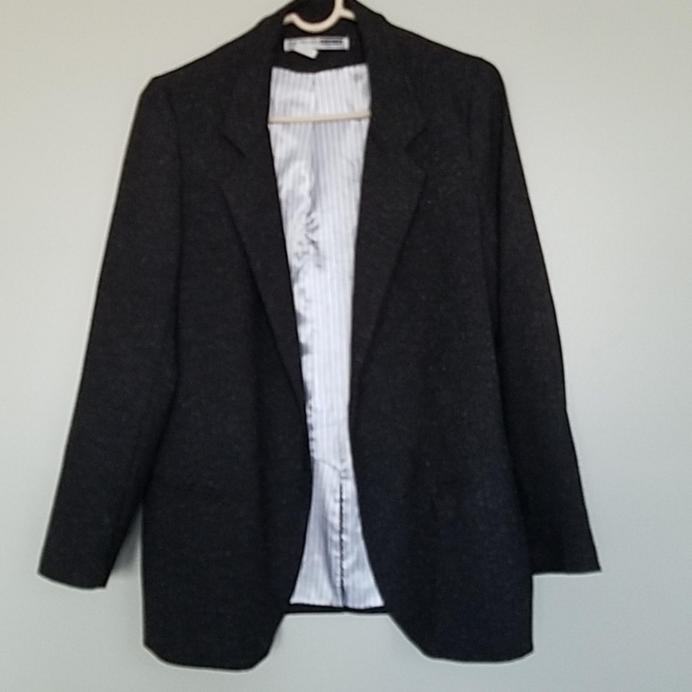Charcoal boyfriend  oversized blazer